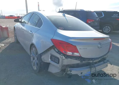 2013 Buick Regal Gs from USA, damaged, VIN 2G4GV5GV5D9220983